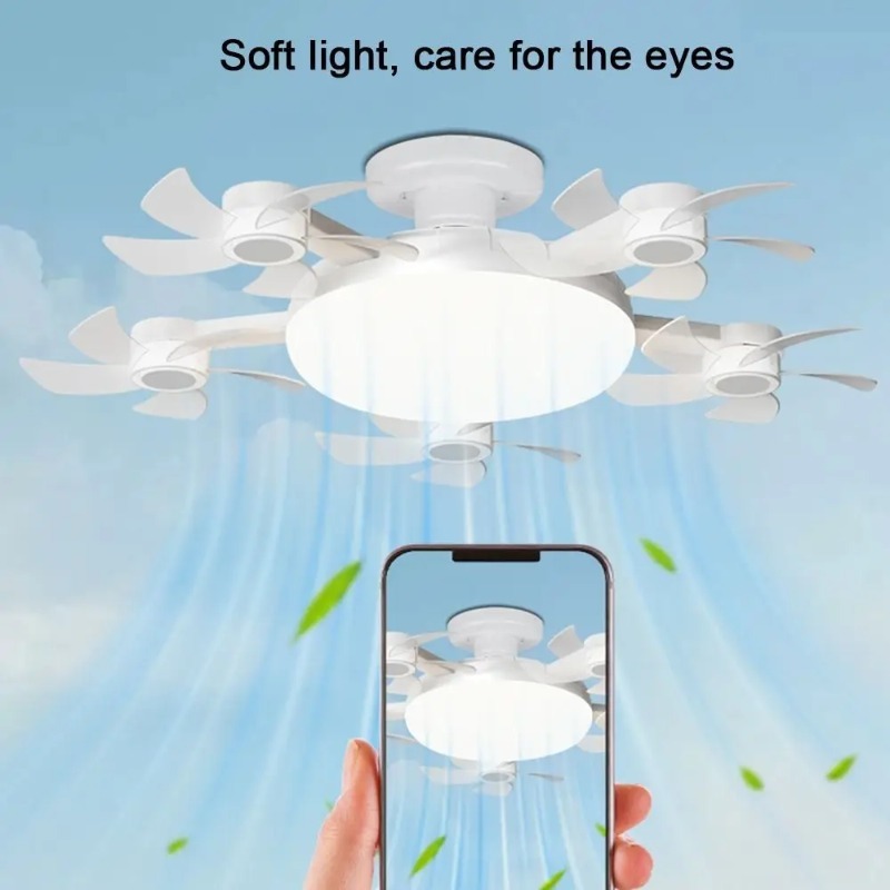 Drone Beacon Light - Светодиодный креативный потолочный вентилятор с дизайном