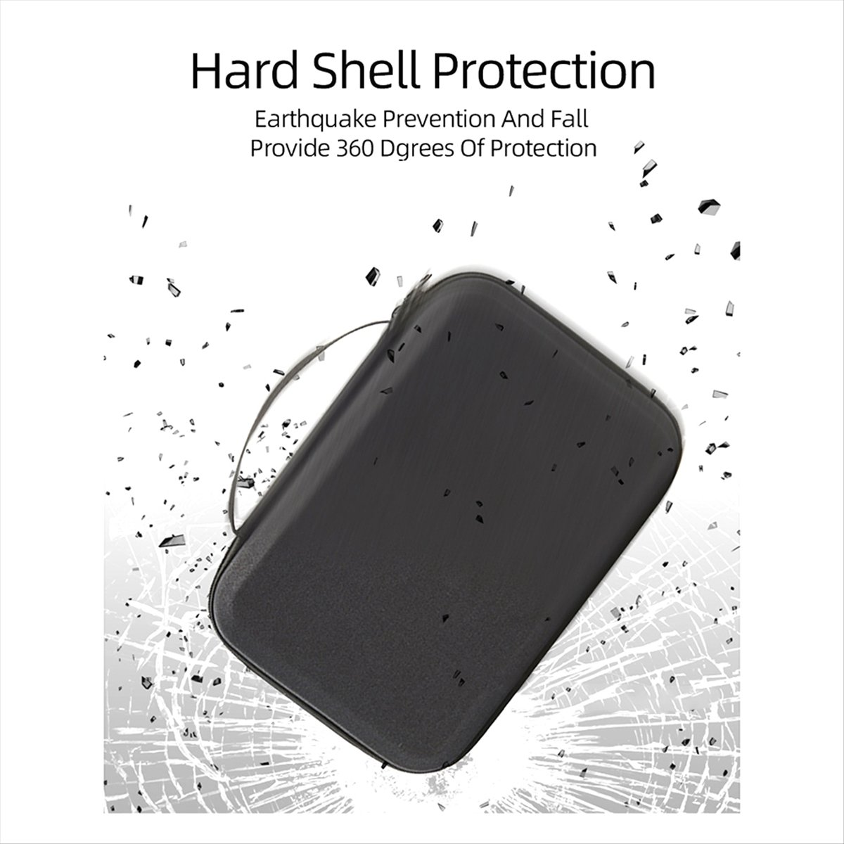 Drone Hard Shell Case - Портативный жесткий чехол-кейс Wilwill для дрона