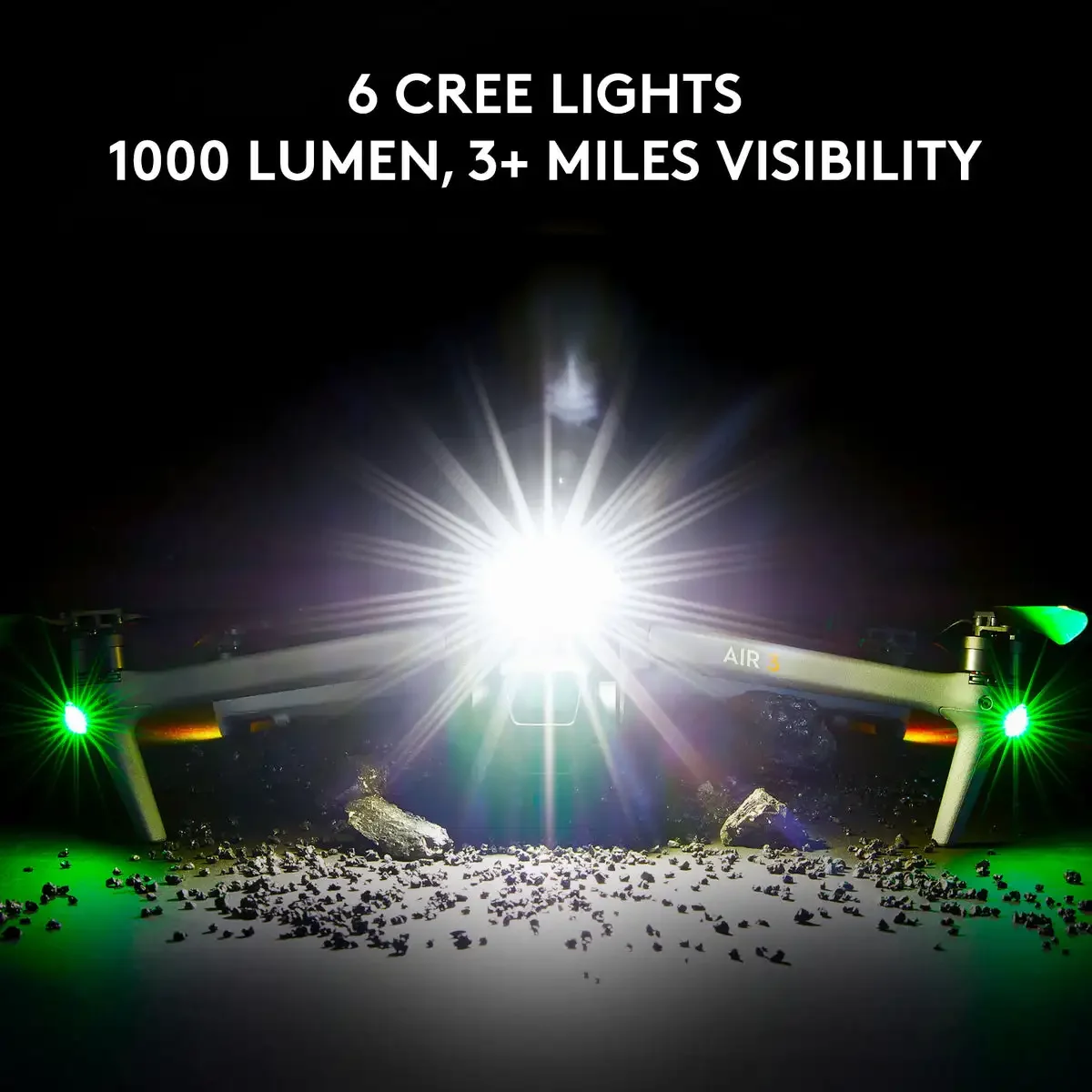 Drone Strobe Light - VIFLY Strobe Platinum — 6 светодиодных