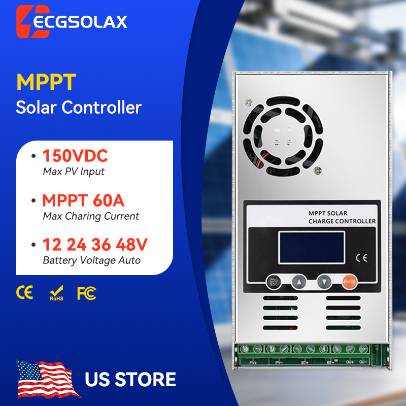Drone Solar Charger - ECGSOLAX 60A MPPT контроллер заряда солнечных