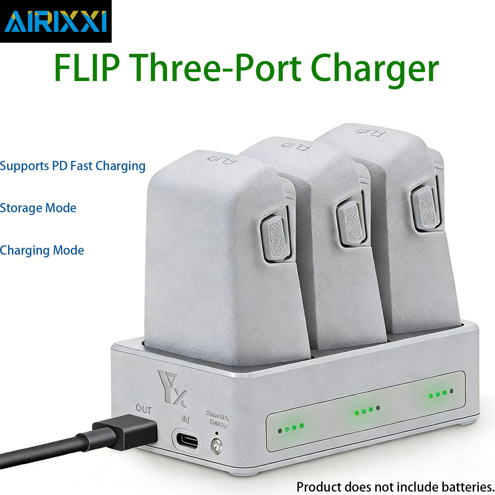 Drone Charging Hub - Новый 3-портовый зарядный хаб для дрона