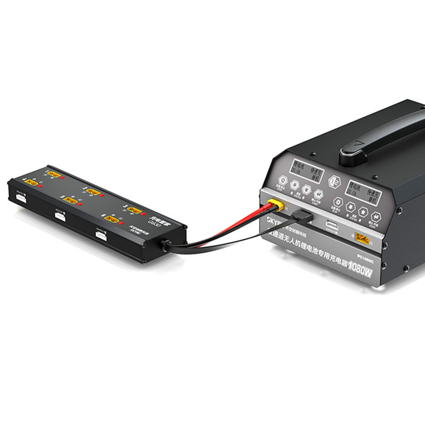 Новый зарядный хаб G630 6-в-1  – обзор и цена Drone Charging Hub