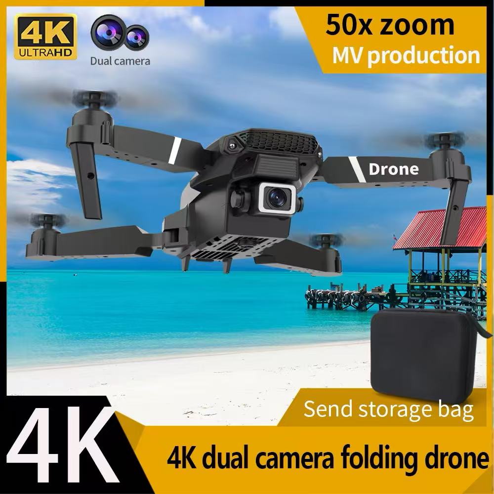 Профессиональный дрон E88, 4k, – обзор и цена Drone Power Bank