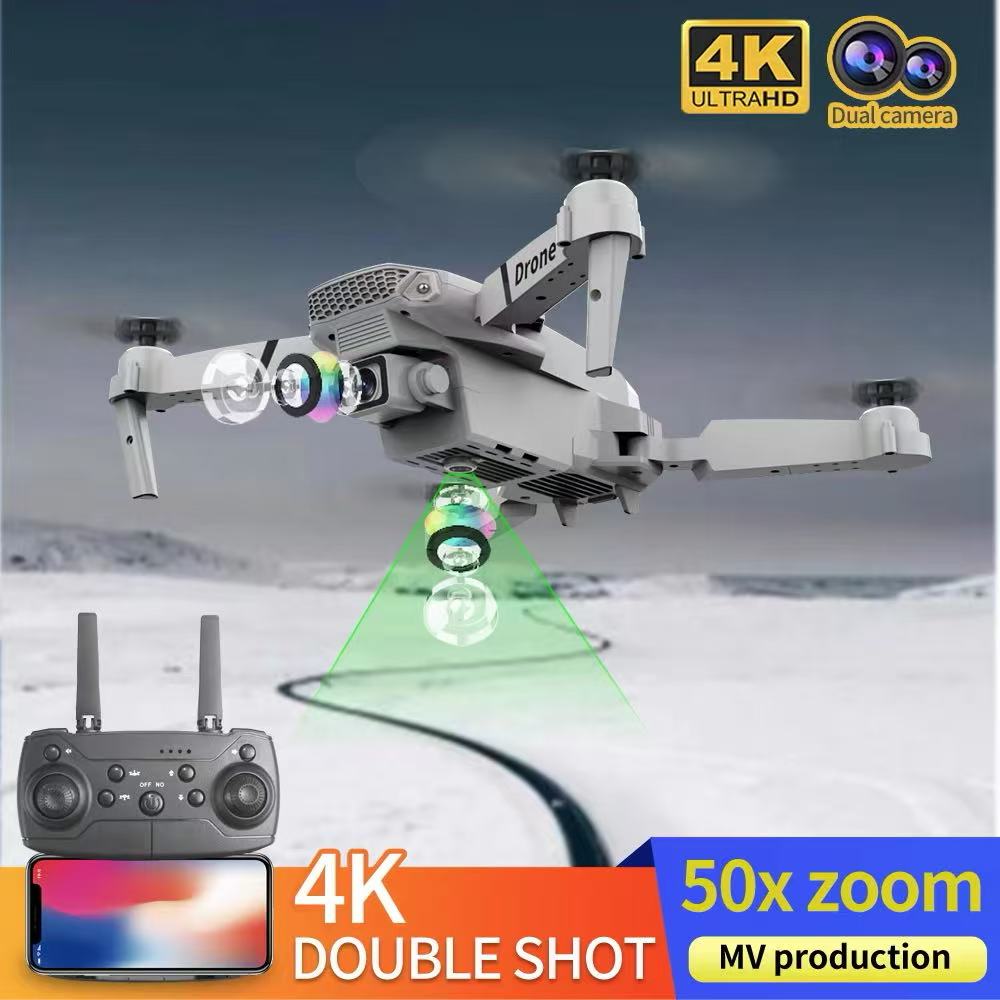 Профессиональный дрон E88, 4k, – обзор и цена Drone Power Bank