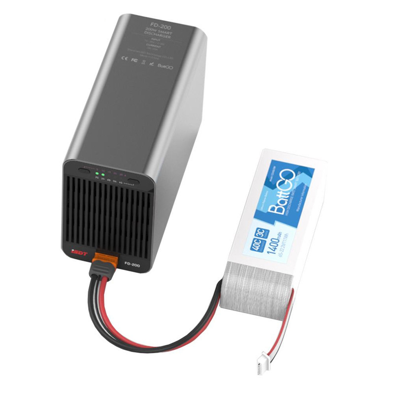 ISDT FD-200 200 Вт 25A Поддерж – обзор и цена Drone Power Bank