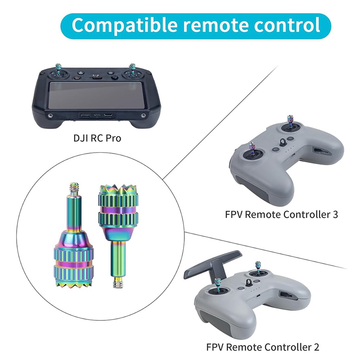 Металлические джойстики-стики  – обзор и цена Drone Control Stick