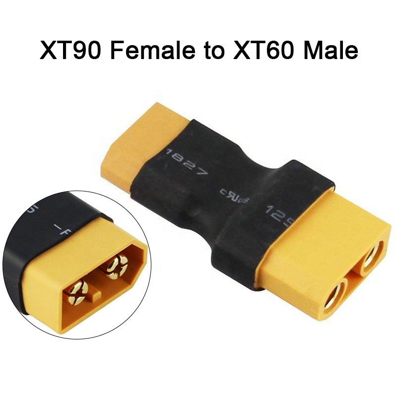 10 шт. Amass XT90 в XT60 конве – обзор и цена Drone Battery Adapter