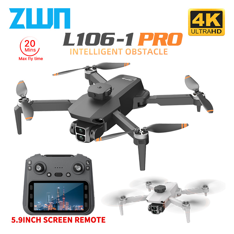 L106-1PRO GPS Профессиональный – обзор и цена Drone Controller Screen