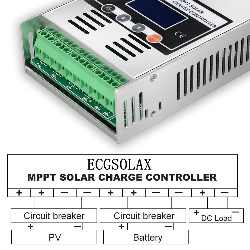 ECGSOLAX 60A MPPT контроллер з – обзор и цена Drone Solar Charger