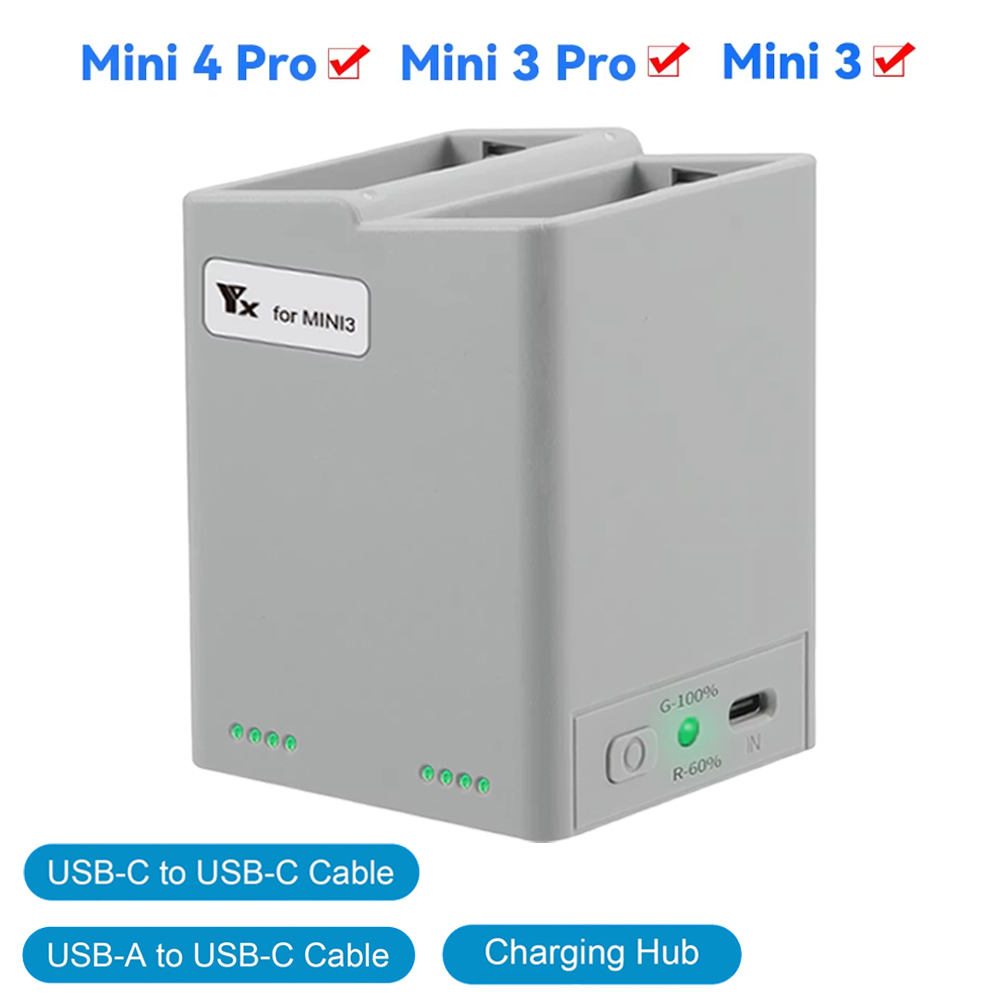 Для DJI Mini 3Pro/4Pro аккумул – обзор и цена Drone Battery Charger