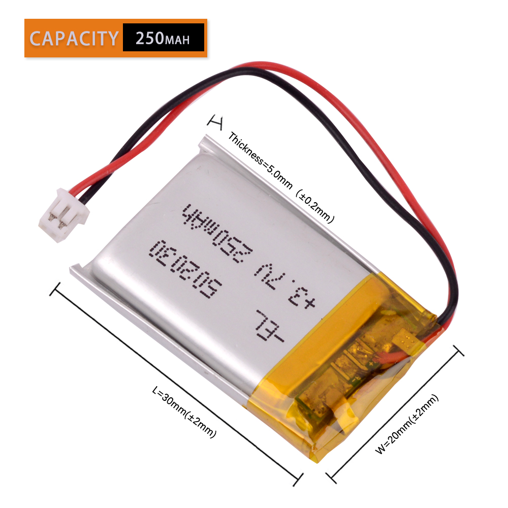 Аккумулятор LiPo 3.7V 250mAh ( – обзор и цена Drone Beacon Light