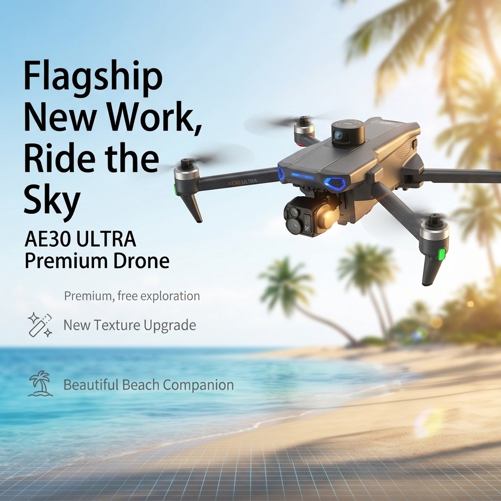 НОВЫЙ Дрон AE30 Ultra GPS с пр – обзор и цена Drone Controller Screen
